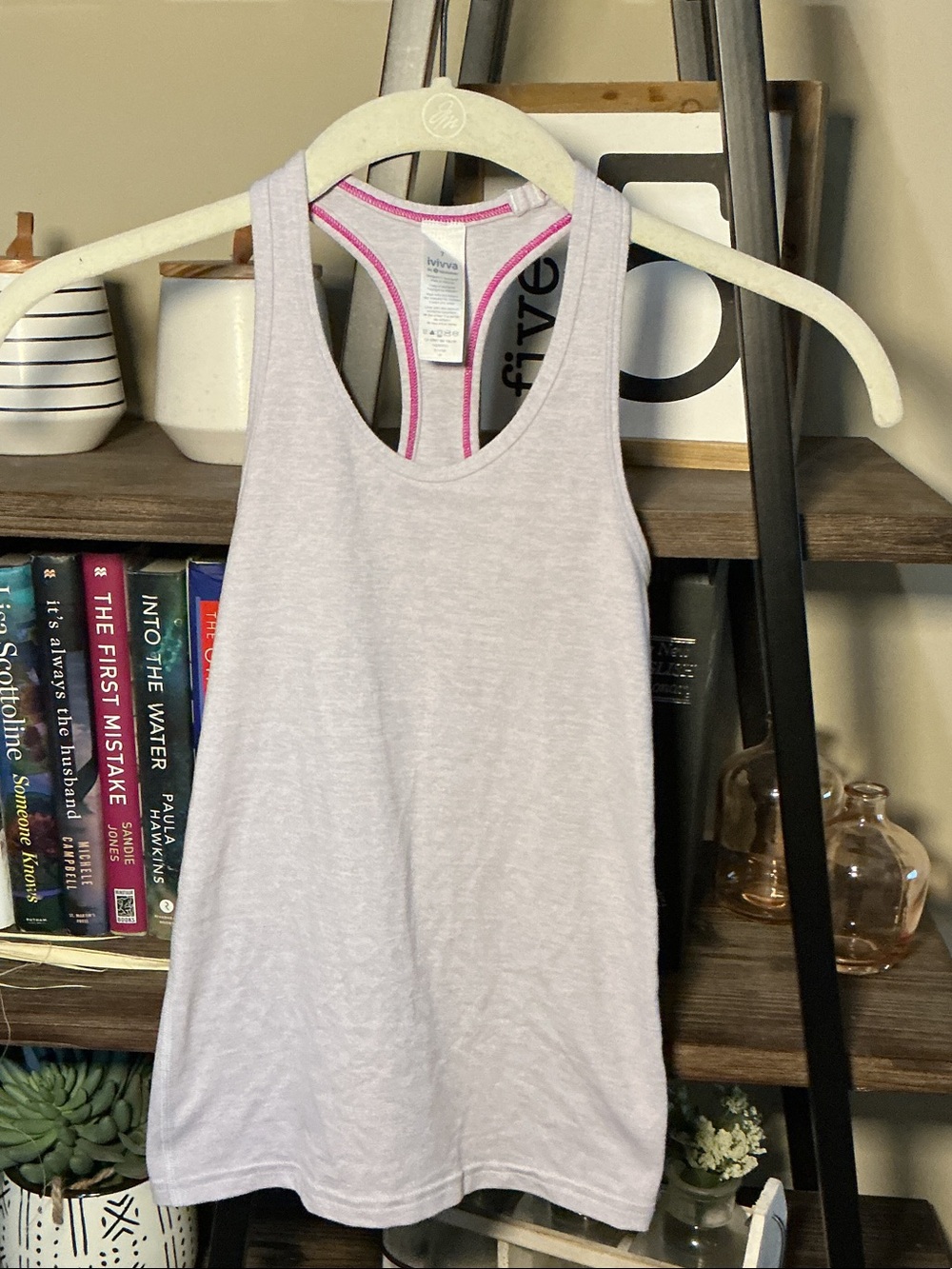 Ivivva Light Lavender Racerback Tank Size 7